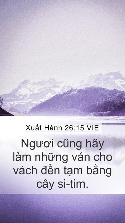 Xuất Hành 26:15 VIE Bible Verse Image