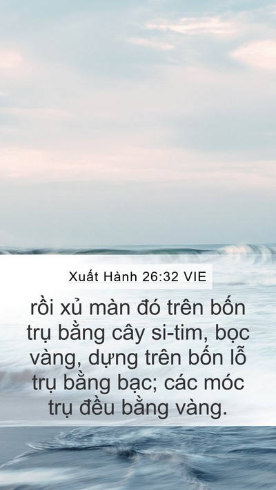 Xuất Hành 26:32 VIE Bible Verse Image