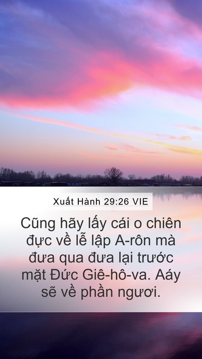 Xuất Hành 29:26 VIE Bible Verse Image