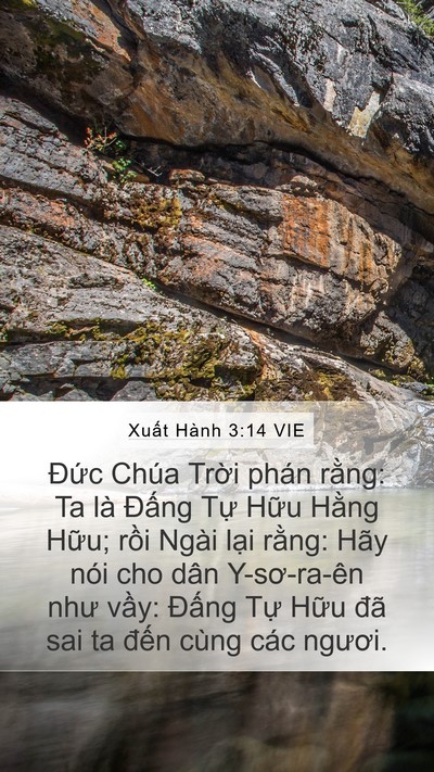 Xuất Hành 3:14 VIE Bible Verse Image