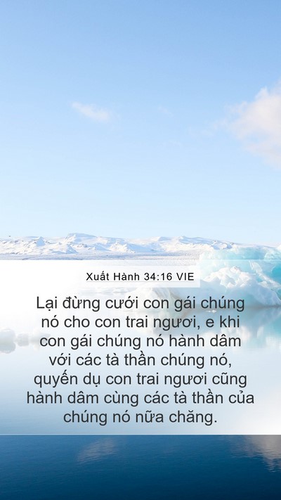 Xuất Hành 34:16 VIE Bible Verse Image