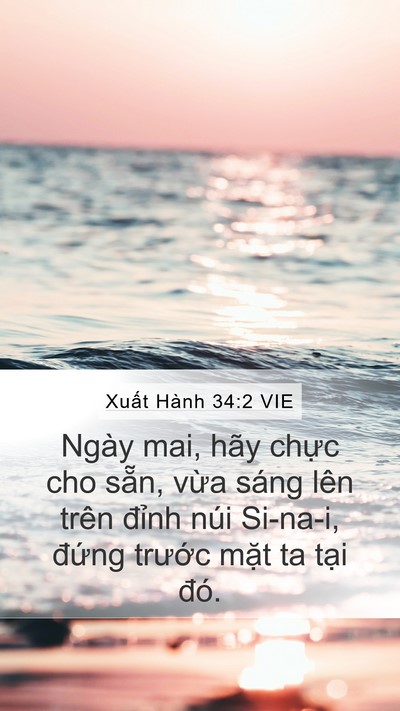 Xuất Hành 34:2 VIE Bible Verse Image