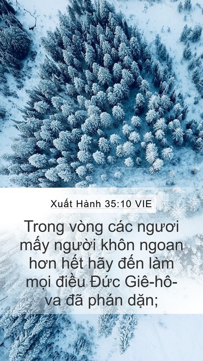 Xuất Hành 35:10 VIE Bible Verse Image