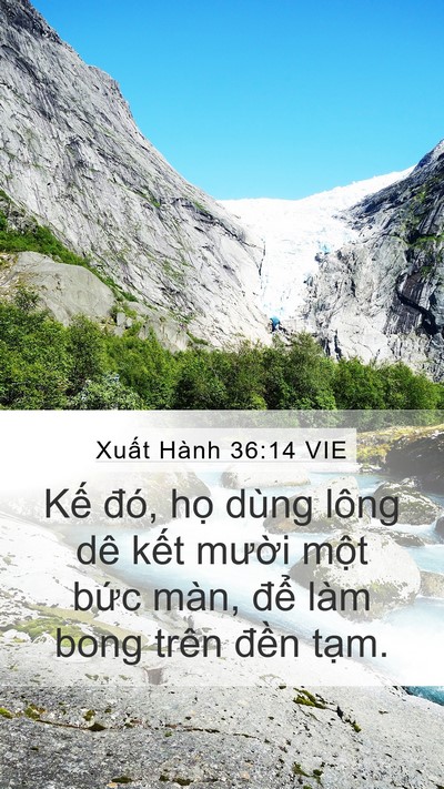 Xuất Hành 36:14 VIE Bible Verse Image