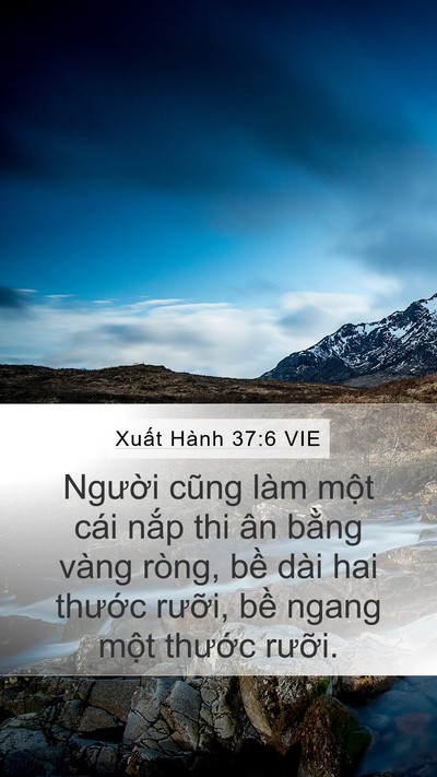 Xuất Hành 37:6 VIE Bible Verse Image
