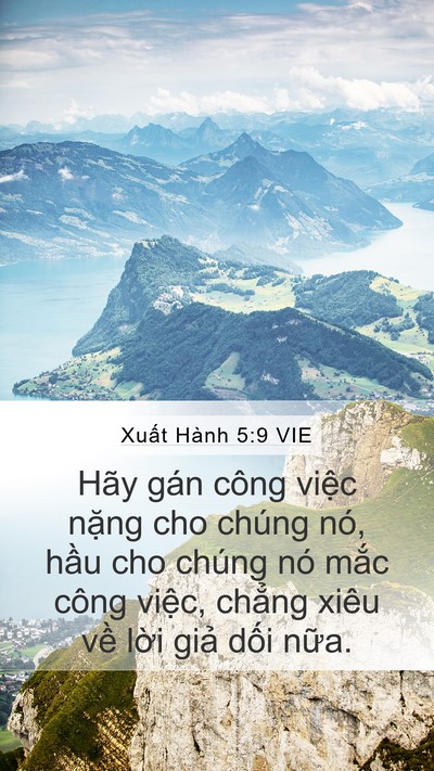 Xuất Hành 5:9 VIE Bible Verse Image