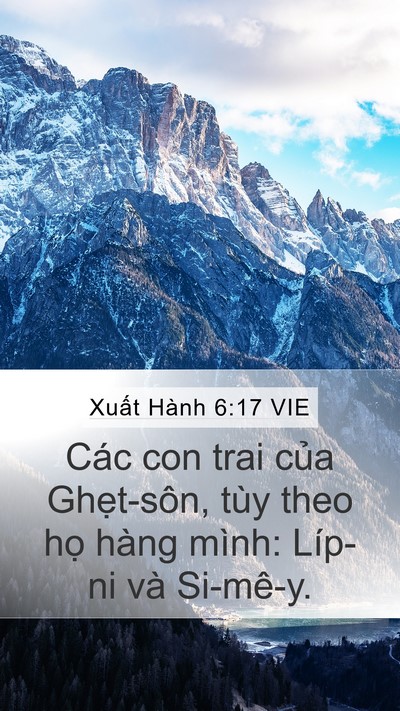 Xuất Hành 6:17 VIE Bible Verse Image