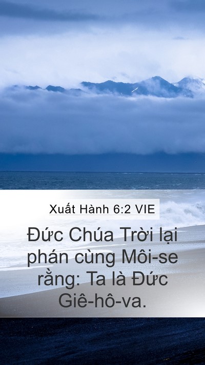 Xuất Hành 6:2 VIE Bible Verse Image