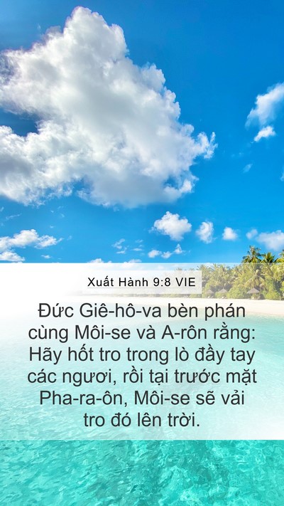 Xuất Hành 9:8 VIE Bible Verse Image