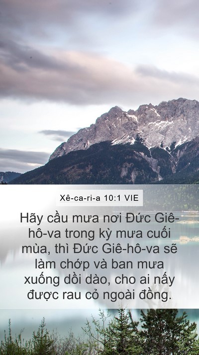 Xê-ca-ri-a 10:1 VIE Bible Verse Image
