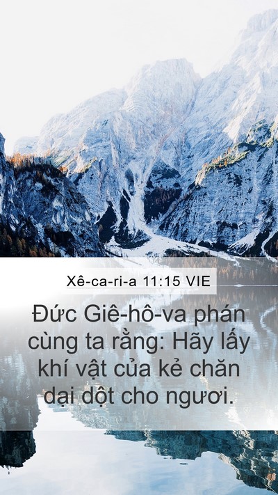 Xê-ca-ri-a 11:15 VIE Bible Verse Image