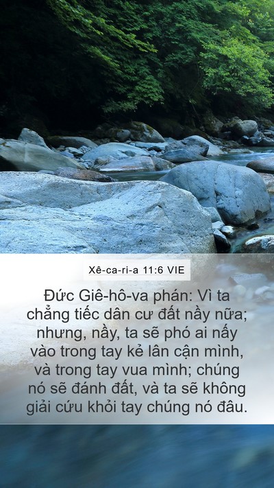 Xê-ca-ri-a 11:6 VIE Bible Verse Image