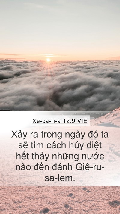 Xê-ca-ri-a 12:9 VIE Bible Verse Image