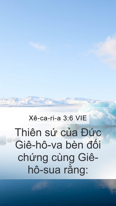 Xê-ca-ri-a 3:6 VIE Bible Verse Image