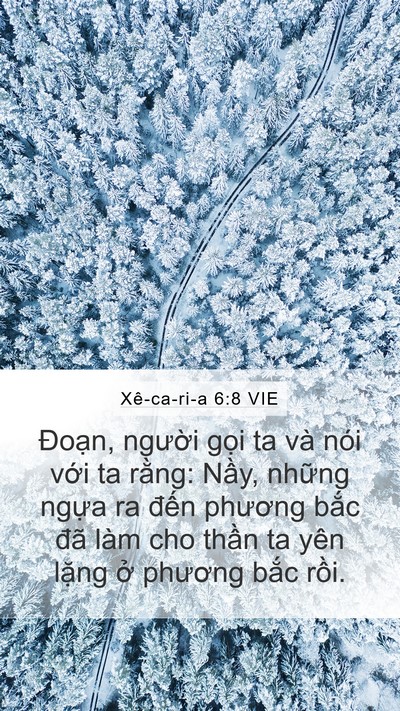 Xê-ca-ri-a 6:8 VIE Bible Verse Image