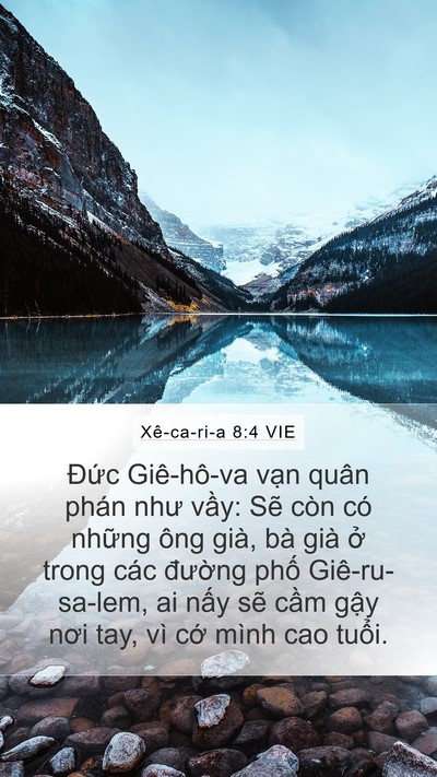 Xê-ca-ri-a 8:4 VIE Bible Verse Image