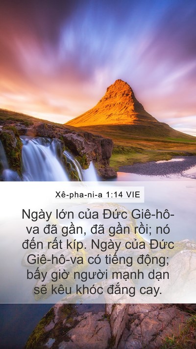 Xê-pha-ni-a 1:14 VIE Bible Verse Image
