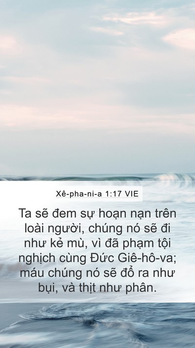 Xê-pha-ni-a 1:17 VIE Bible Verse Image