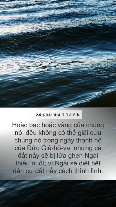 Xê-pha-ni-a 1:18 VIE Bible Verse Image