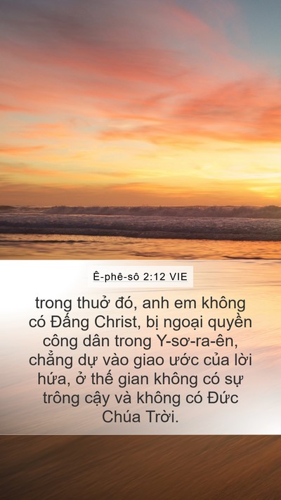 Ê-phê-sô 2:12 VIE Bible Verse Image