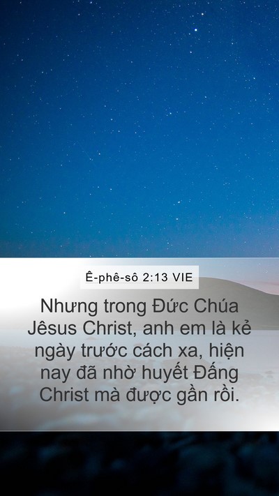 Ê-phê-sô 2:13 VIE Bible Verse Image