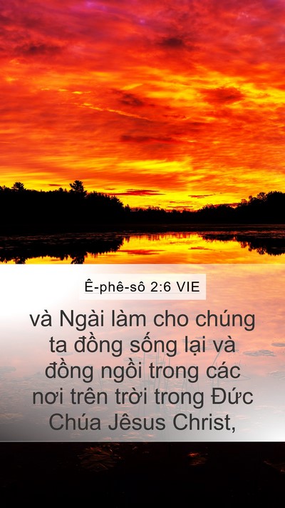 Ê-phê-sô 2:6 VIE Bible Verse Image