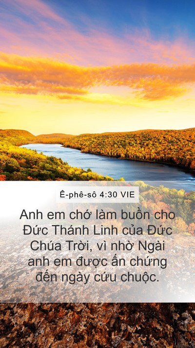 Ê-phê-sô 4:30 VIE Bible Verse Image