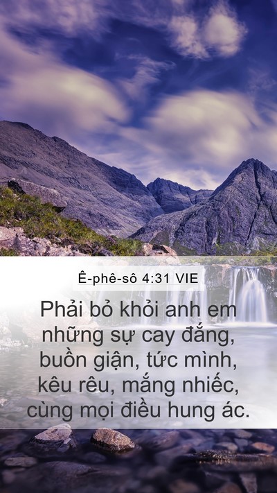 Ê-phê-sô 4:31 VIE Bible Verse Image