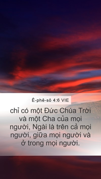 Ê-phê-sô 4:6 VIE Bible Verse Image