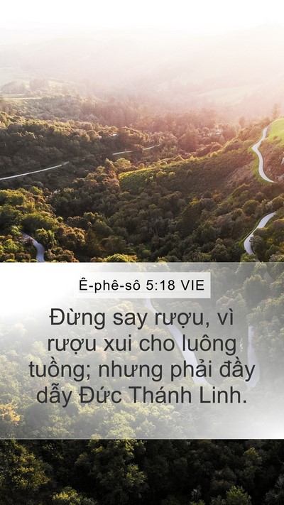 Ê-phê-sô 5:18 VIE Bible Verse Image