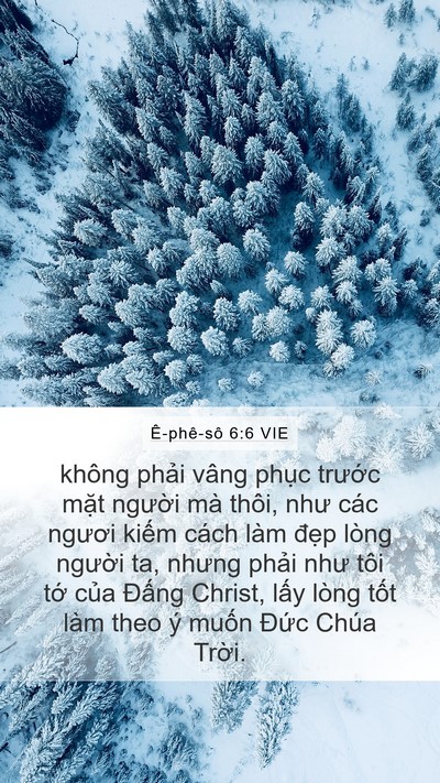 Ê-phê-sô 6:6 VIE Bible Verse Image