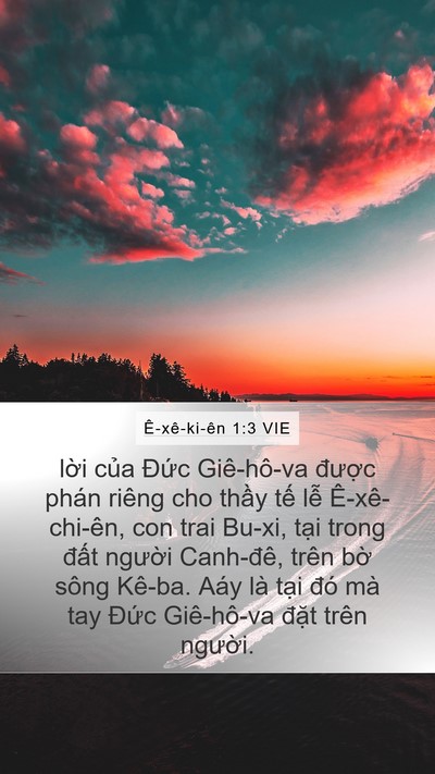 Ê-xê-ki-ên 1:3 VIE Bible Verse Image