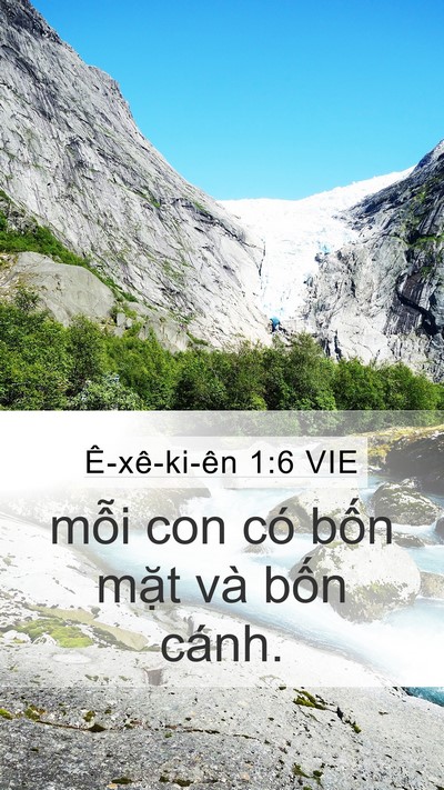 Ê-xê-ki-ên 1:6 VIE Bible Verse Image