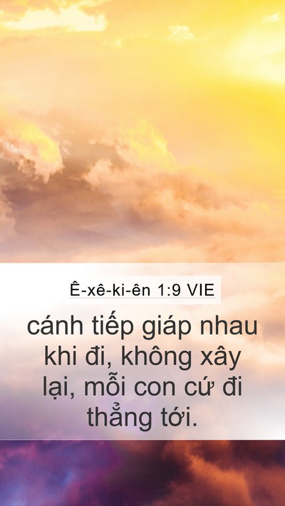 Ê-xê-ki-ên 1:9 VIE Bible Verse Image