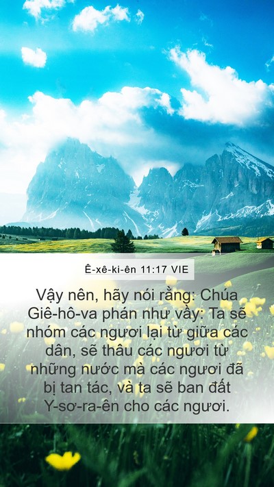 Ê-xê-ki-ên 11:17 VIE Bible Verse Image
