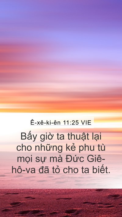 Ê-xê-ki-ên 11:25 VIE Bible Verse Image