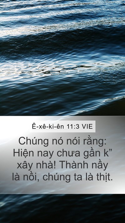 Ê-xê-ki-ên 11:3 VIE Bible Verse Image