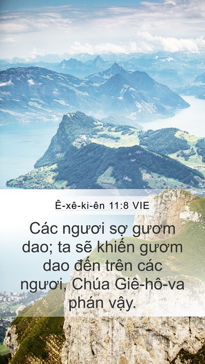 Ê-xê-ki-ên 11:8 VIE Bible Verse Image