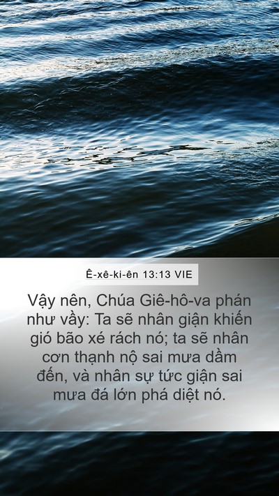Ê-xê-ki-ên 13:13 VIE Bible Verse Image