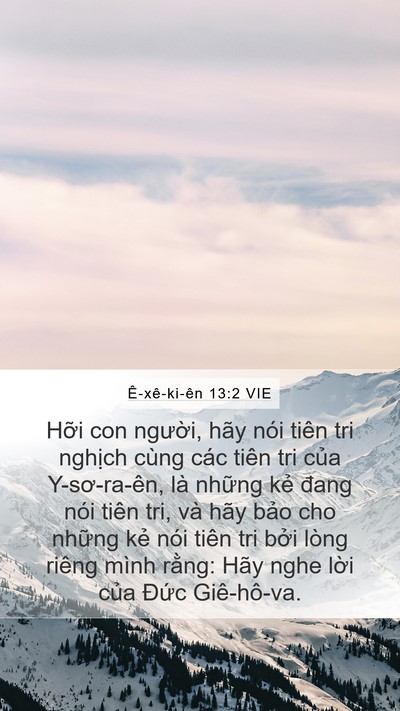 Ê-xê-ki-ên 13:2 VIE Bible Verse Image