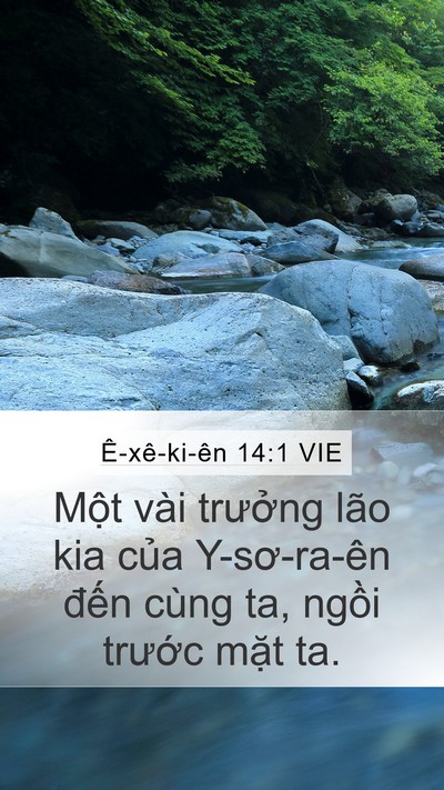 Ê-xê-ki-ên 14:1 VIE Bible Verse Image