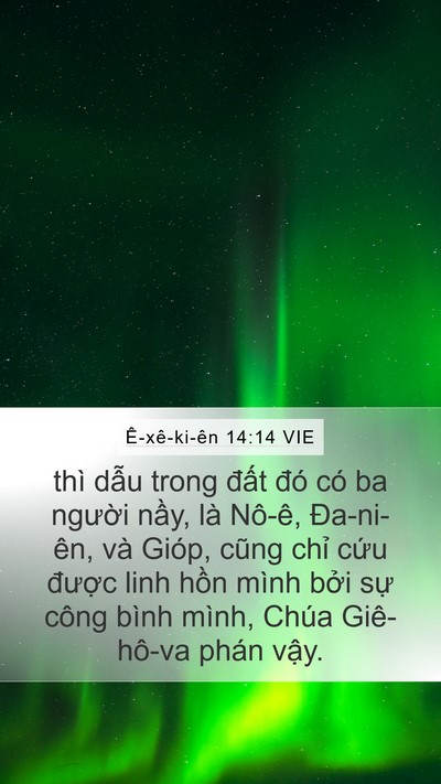 Ê-xê-ki-ên 14:14 VIE Bible Verse Image