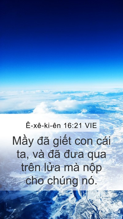 Ê-xê-ki-ên 16:21 VIE Bible Verse Image