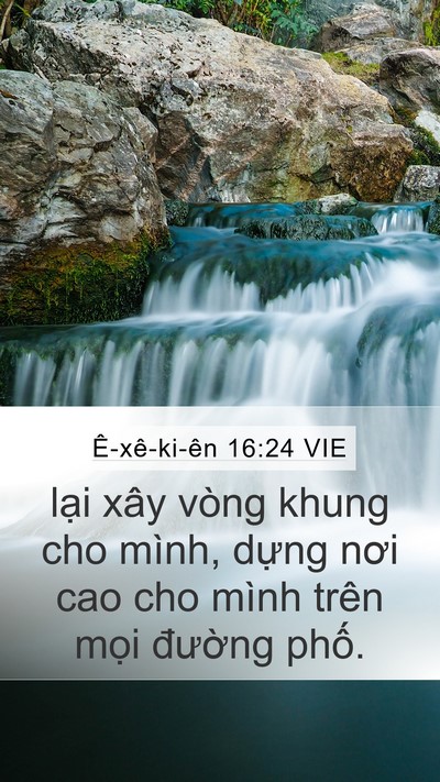 Ê-xê-ki-ên 16:24 VIE Bible Verse Image
