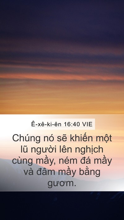 Ê-xê-ki-ên 16:40 VIE Bible Verse Image