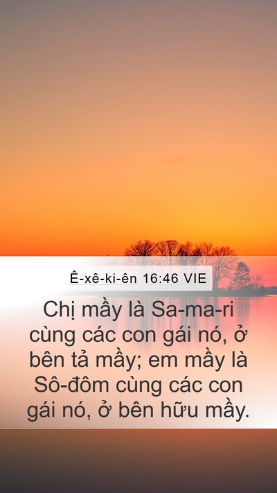Ê-xê-ki-ên 16:46 VIE Bible Verse Image