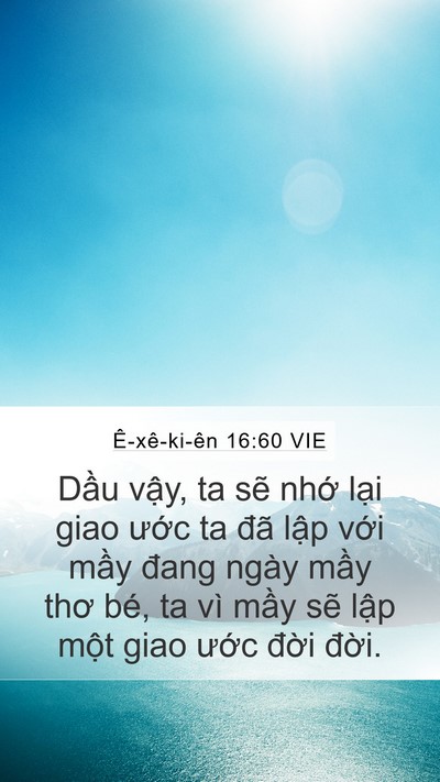 Ê-xê-ki-ên 16:60 VIE Bible Verse Image