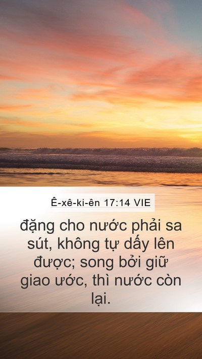 Ê-xê-ki-ên 17:14 VIE Bible Verse Image