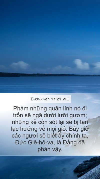 Ê-xê-ki-ên 17:21 VIE Bible Verse Image