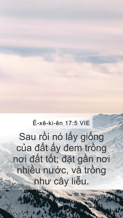 Ê-xê-ki-ên 17:5 VIE Bible Verse Image